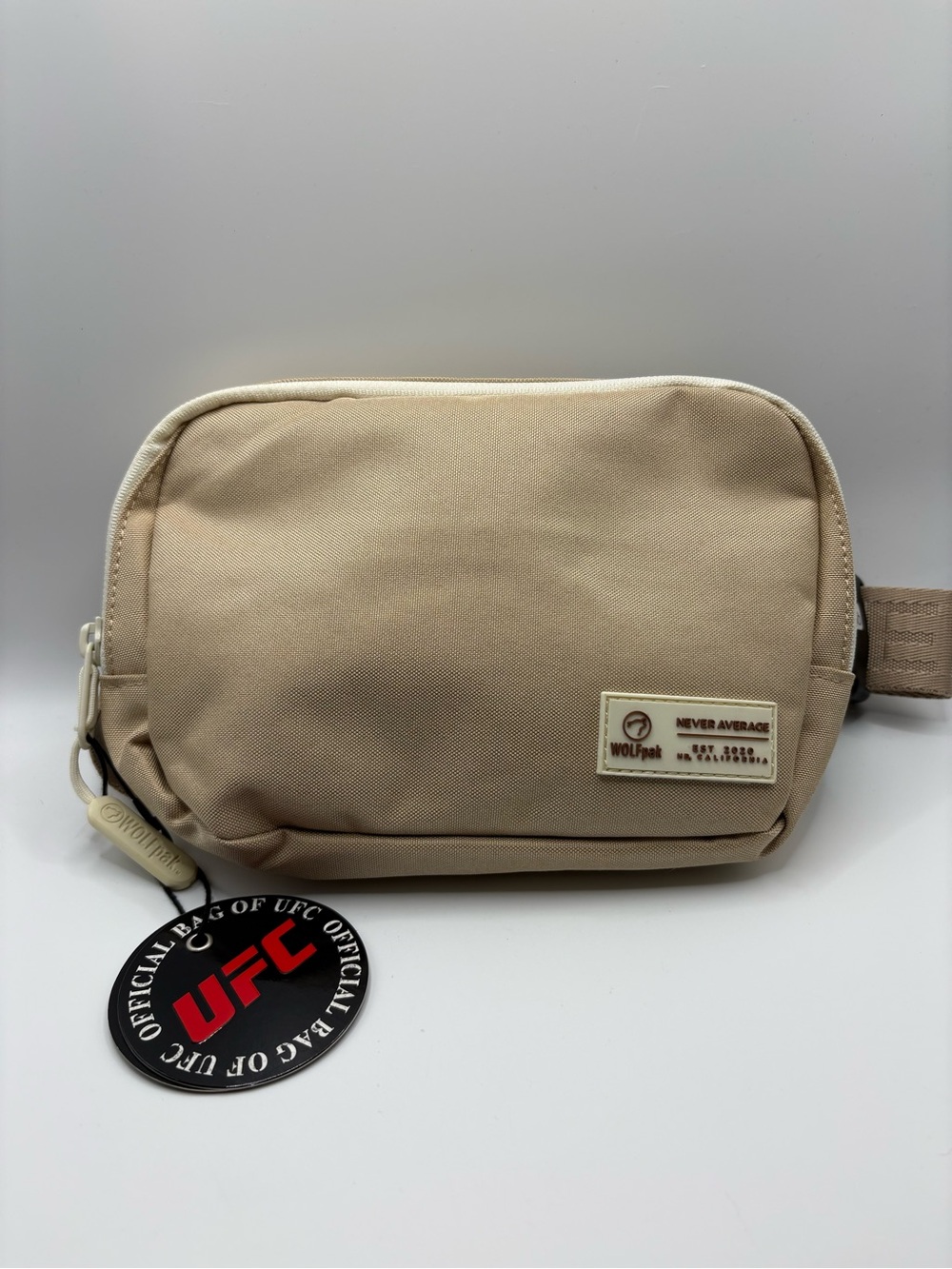 WOLFpak Tan Crossbody Pack UFC Exclusive 9” New With Tags